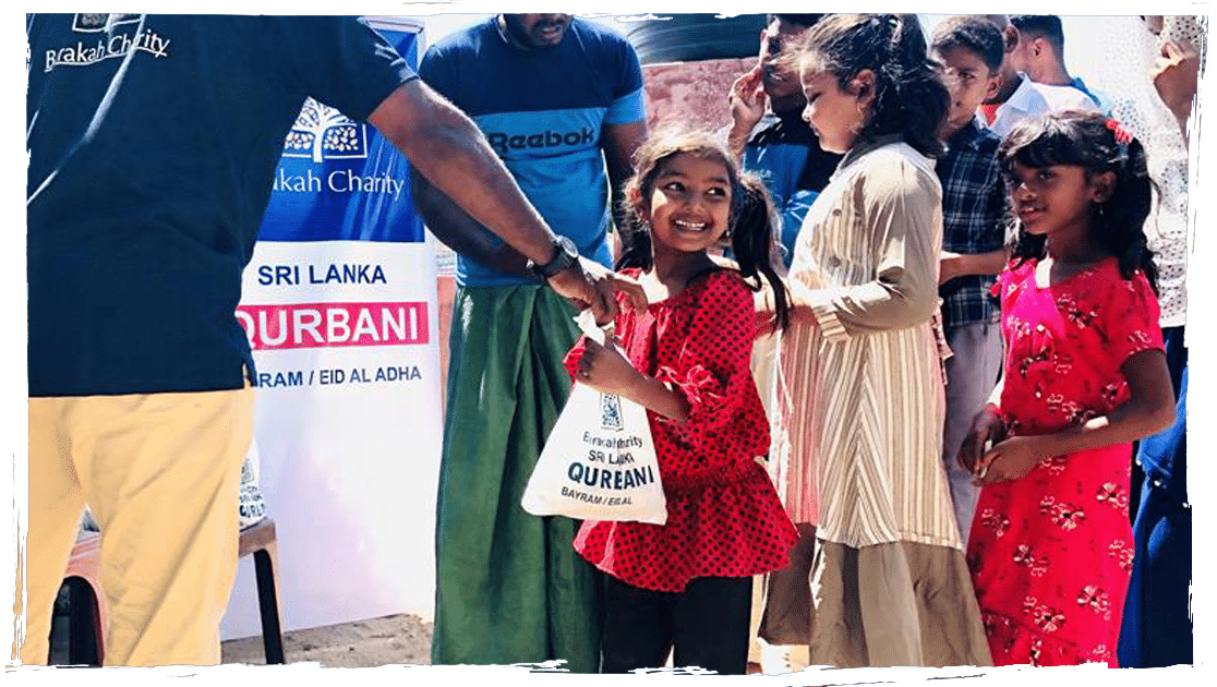 Kurban donations distributed in Sri Lanka