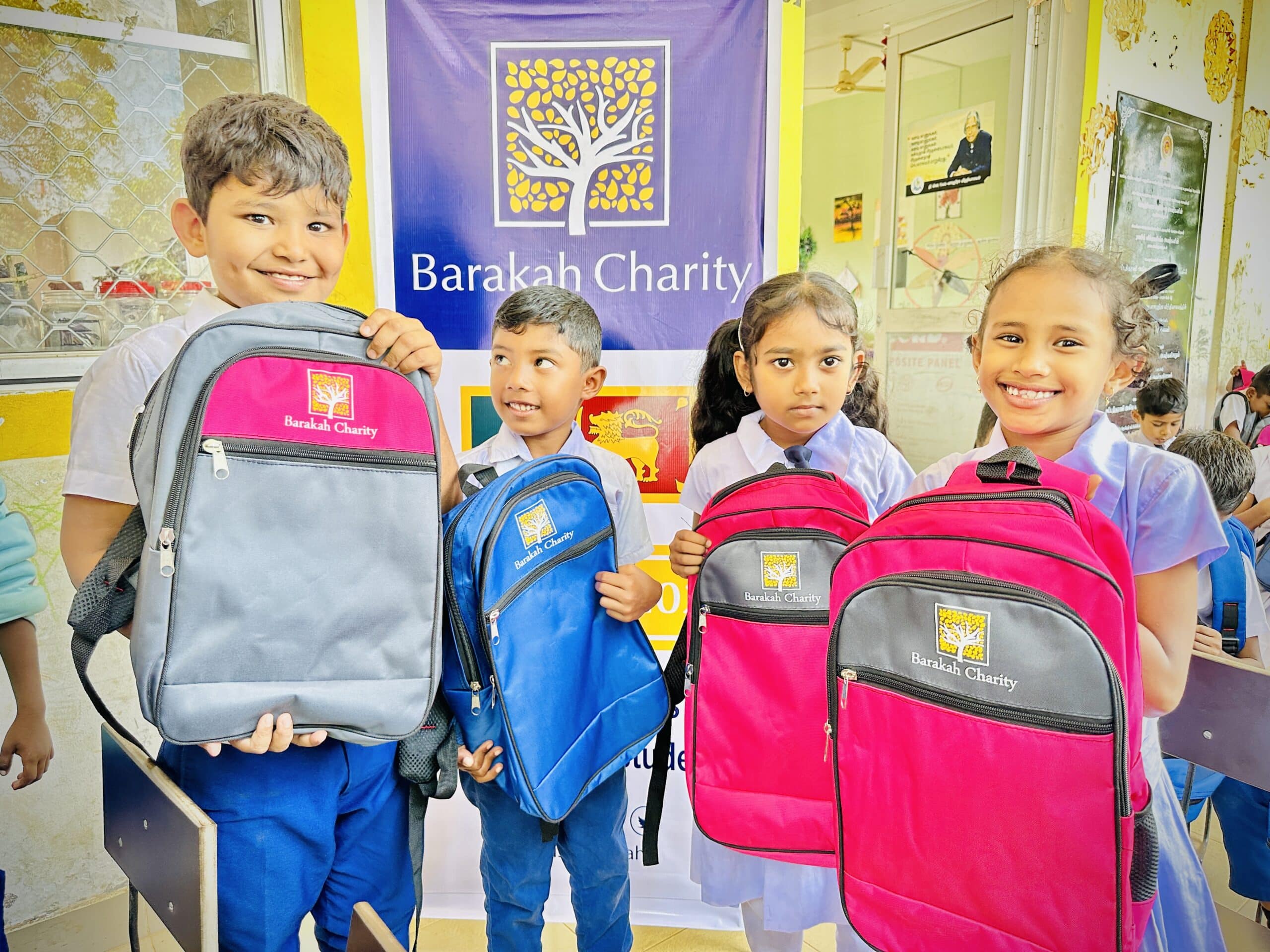 Construction d'un nouveau bâtiment scolaire pour enfants.