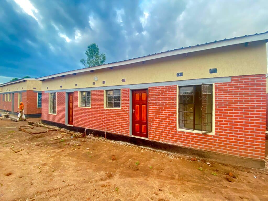 Building homes for orphans in Malawi